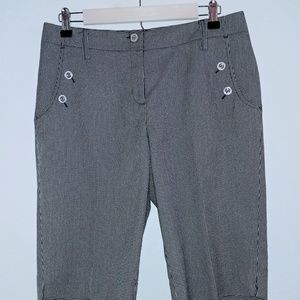 Sport Haley Gingham Black & White Shorts